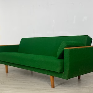 Mid Century Couch Sofa VINTAGE DAYBED zdjęcie 8