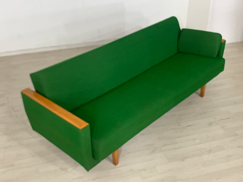 Mid Century Couch Sofa VINTAGE DAYBED zdjęcie 4