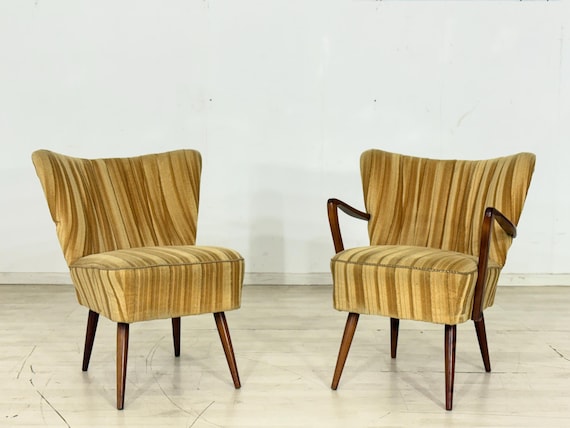 Mid Century Sessel Armlehnsessel Wohnzimmersessel Vintage Chair