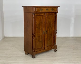 Antik Vertiko Gründerzeit Schrank um 1900