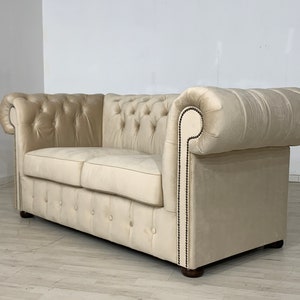 Canapé Chesterfield 2 places STYLE COLONIAL VINTAGE image 5