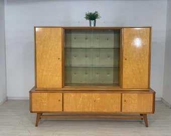 Armoire à vaisselle du milieu du siècle armoire de salon buffet de cuisine VINTAGE HIGHBOARD