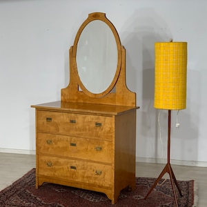 Art Nouveau chest of drawers, dressing table cabinet around 1920