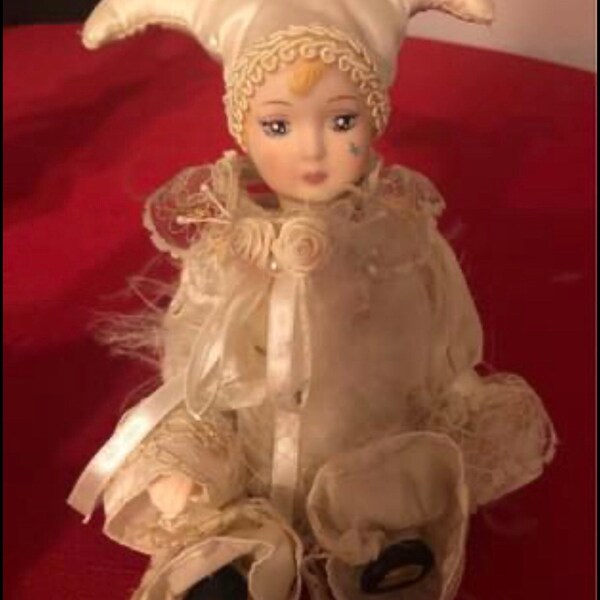 Figurine Miniature Maison De Poupée – Bouffon Ron Benson, Porcelaine, Occasion