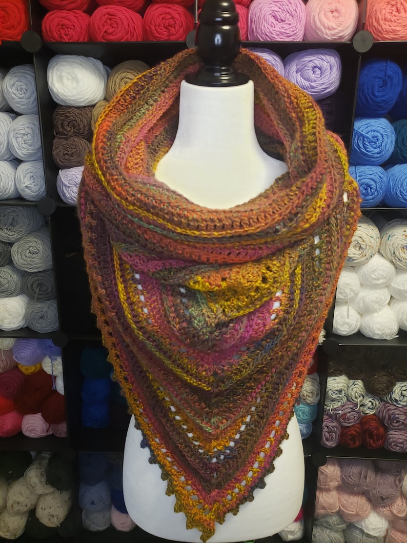 Crochet Cowl Scarf with Hood image 0