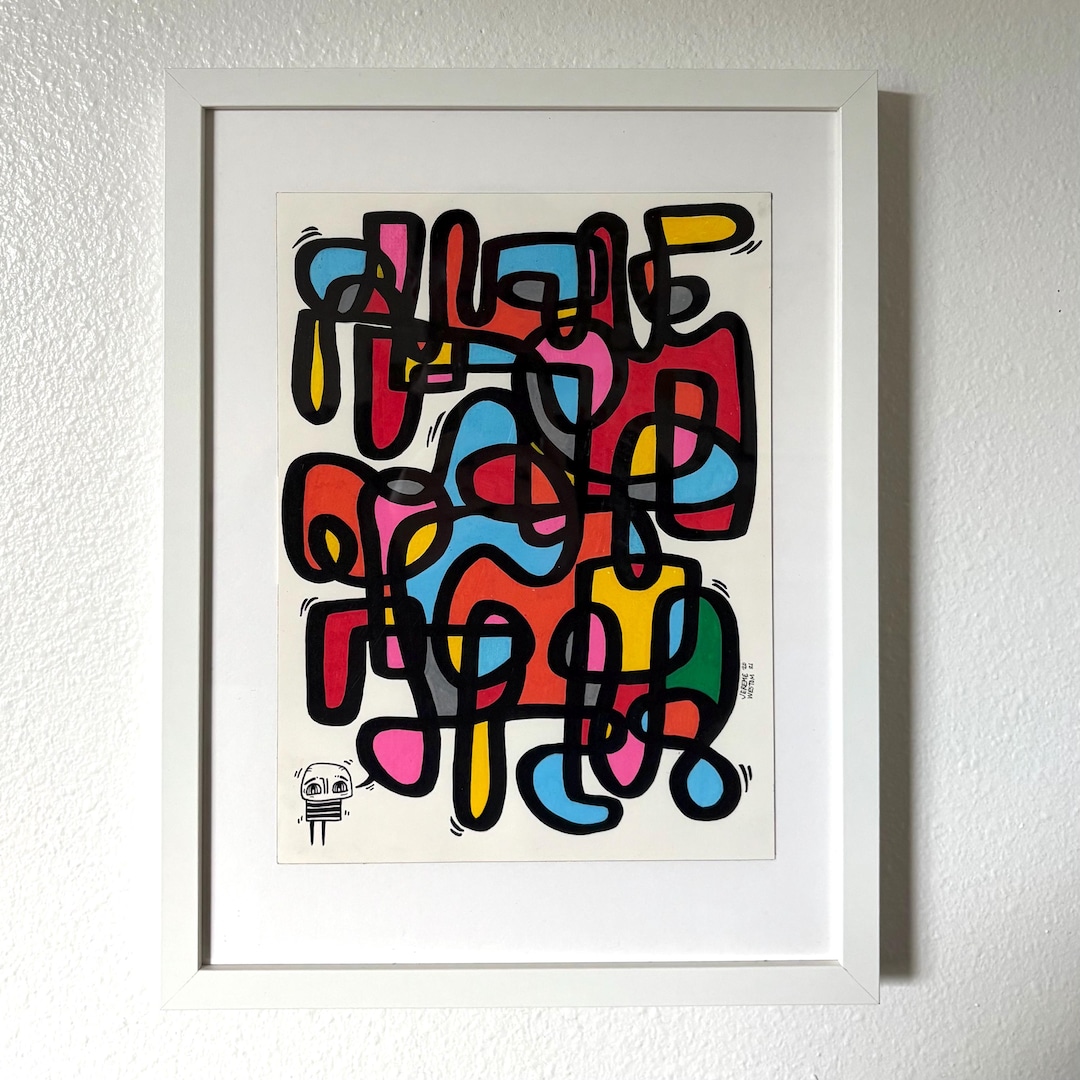 Say Anything Signs Say Anything - Original Illustration, Framed - Etsy