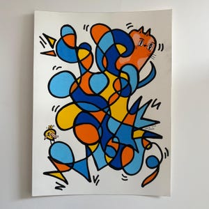 The Chase- Original Illustration