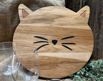 Cat Charcuterie Cheese Board