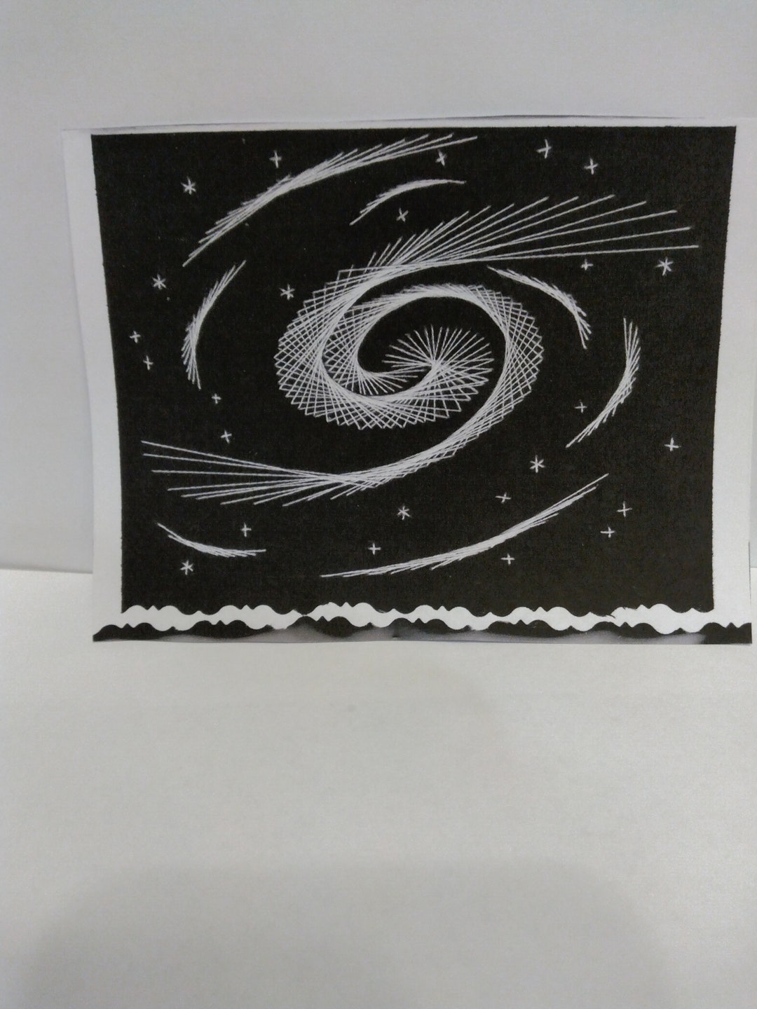 Embroidered Galaxy Greeting Card (A2) - Etsy
