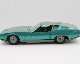 Miniature Politoys Export 588 – Jaguar Pirana Bertone – Échelle 1/43 – Sans Boîte