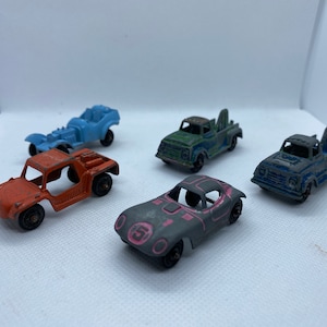 Lot of 5 Vintage Tootsie Toys