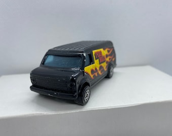 Corgi Juniors Pink Charlie's Angels Chevrolet Chevy Van 1/64 – Vintage Angleterre