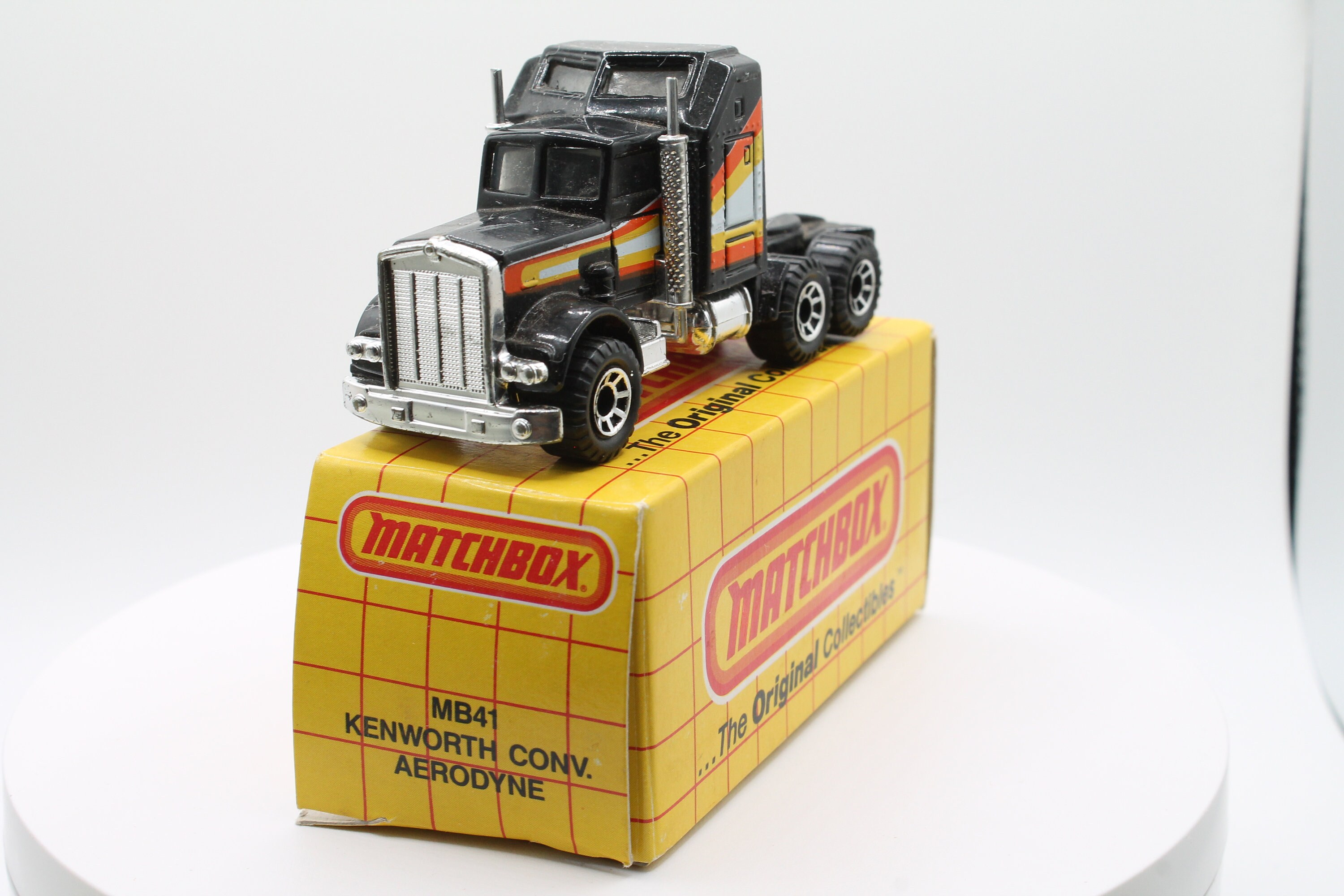 1984 Matchbox Kenworth Aerodyne No.41 Avec Bo te Etsy France