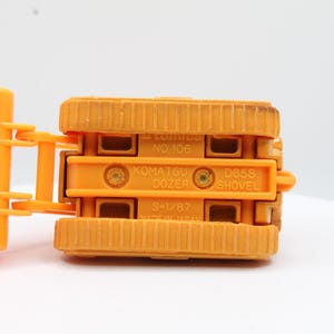 1981 Tomica Komatsu D65S Dozer Shovel No.106 - Mint image 6