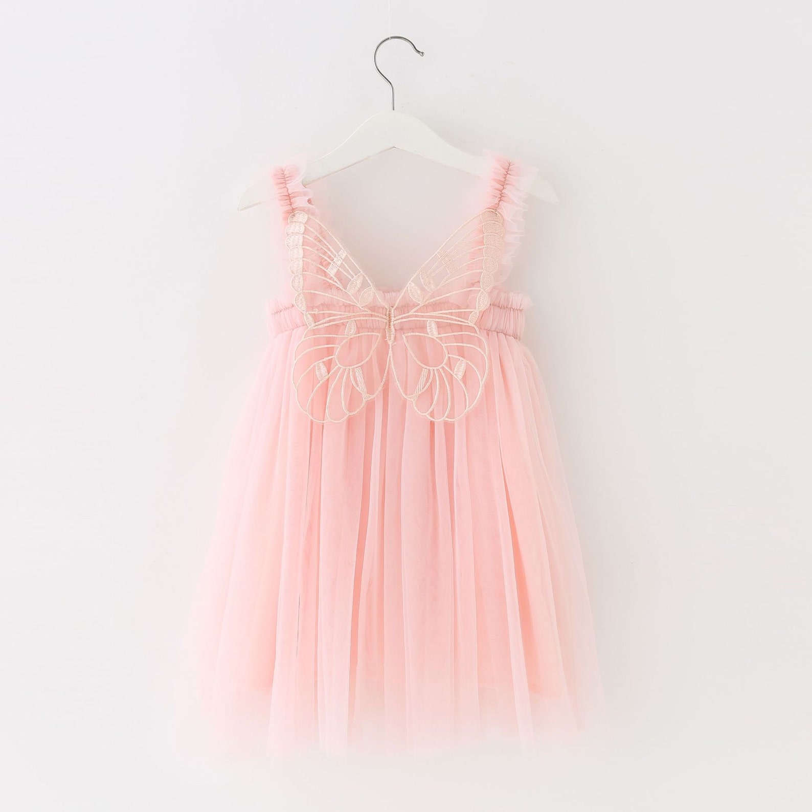 Butterfly Birthday Dress First Birthday Tulle Dress With Big Etsy