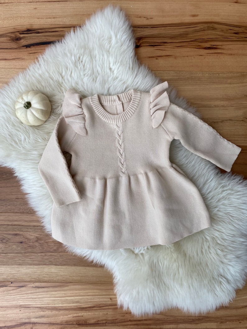 Christmas Winter Holiday Baby Girl Little Girls Knit Sweater Etsy