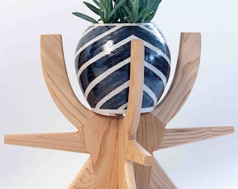 Garden decor Wedding decor Plant lover gift Mid century Plant stand Office decor Indoor Plant stand indoor Outdoor plant stand Gifts for her