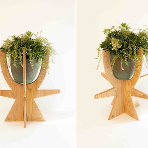 Wood Plant Stand Planter Stand Raised Garden Bed Indoor Plant Stand Farmhouse Decor Plant Lover Gift Wedding Gifts Wedding Decor Plant Shelf
