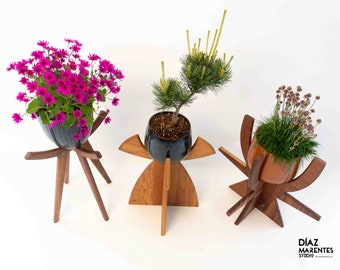 Indoor-Pflanzenständer Air-Pflanzenständer Holzpflanzenhalter Hoher Pflanzenständer Pflanzenregal Pflanzenliebhaber Geschenk Hochzeitsgeschenke Bauernhausdekor Geschenke