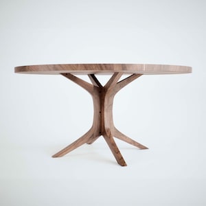 Exotic Compact Round Table for Dinning, Restaurant, Office, Conference and Meetings, Luxurt Solid Wooden Table, High-End Valuable Table