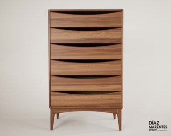Chest of drawers, Bedroom drawers, Chiffonier, Secreter, Dresser, Large chest of drawers, Storage chest