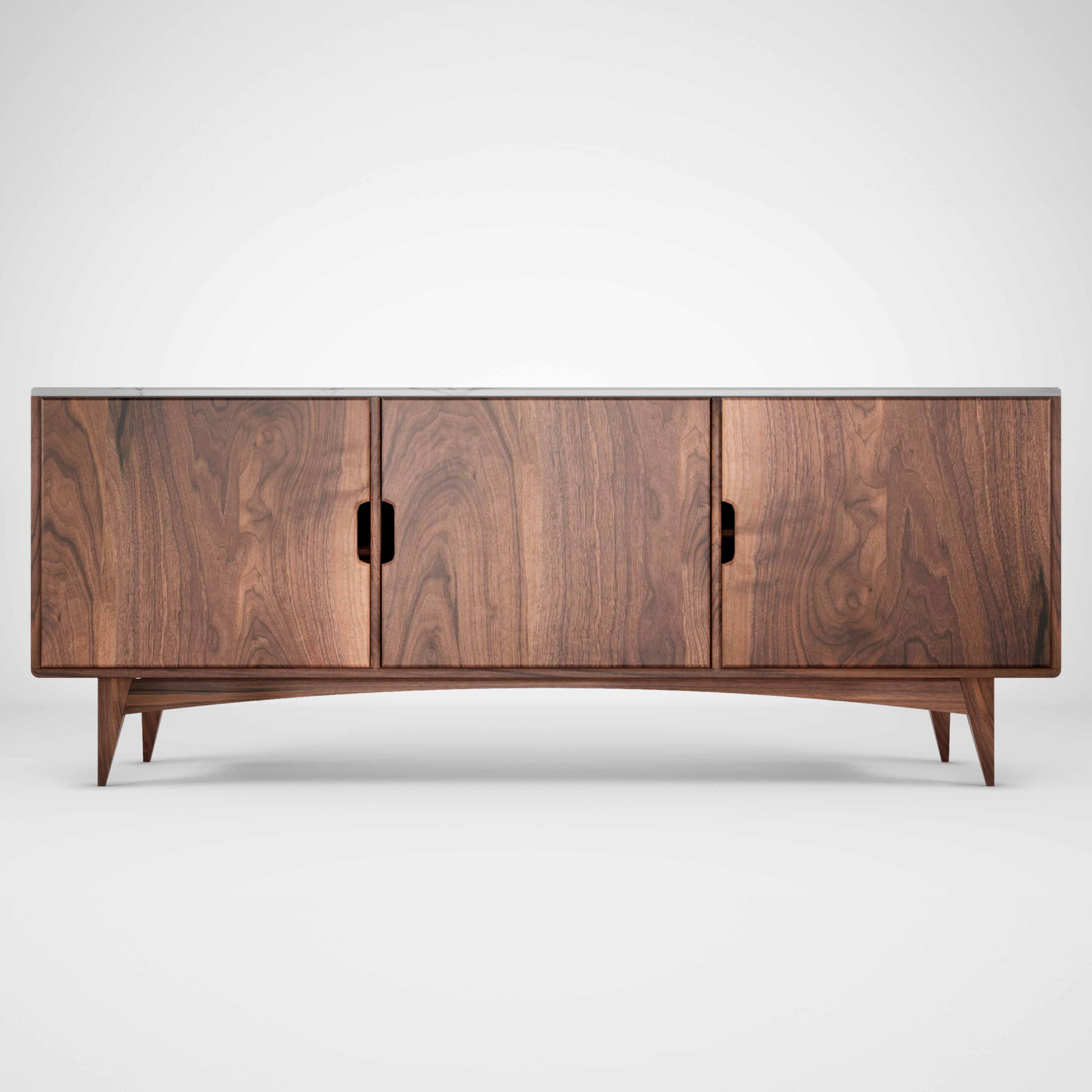 Unfinished sale wood credenza