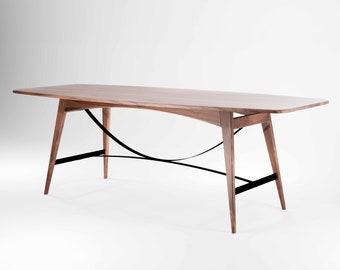Bring Art Deco Style to Your Work from Home with Our Farmhouse Dining Room Table - The Perfect Coworker Gift for a Chic Dining Experience