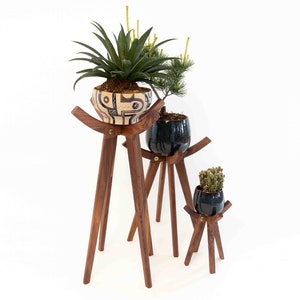 House Plant Stands Mid Century Modern Plant Stand Tiered Plant Stand Indoor Plant Stand Hanging Planter Plant Shelf Plant Lover Gifts