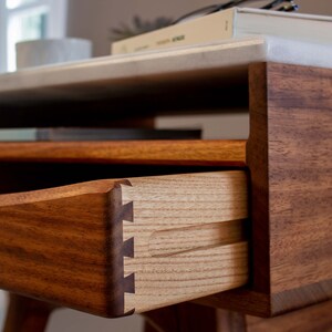 Wooden nightstand Rustic nightstand Modern nightstand Bedroom furniture One-drawer nightstand Side table Nightstand with drawer Handcrafted nightstand Wood nightstand Small nightstand Minimalist nightstand Vintage nightstand Bedside cabinet