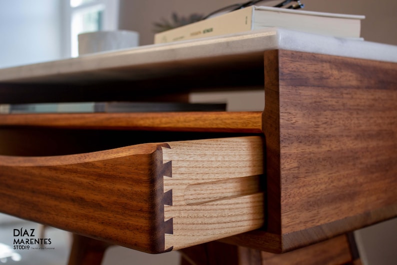 Wooden nightstand Rustic nightstand Modern nightstand Bedroom furniture One-drawer nightstand Side table Nightstand with drawer Handcrafted nightstand Wood nightstand Small nightstand Minimalist nightstand Vintage nightstand Bedside cabinet