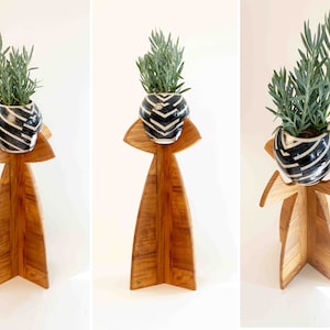 Mid Century Modern Plant Stand Tiered Plant Stand House Plants Indoor Plant Stand Plant lover gift Garden Decor Gifts For Her Anniversary