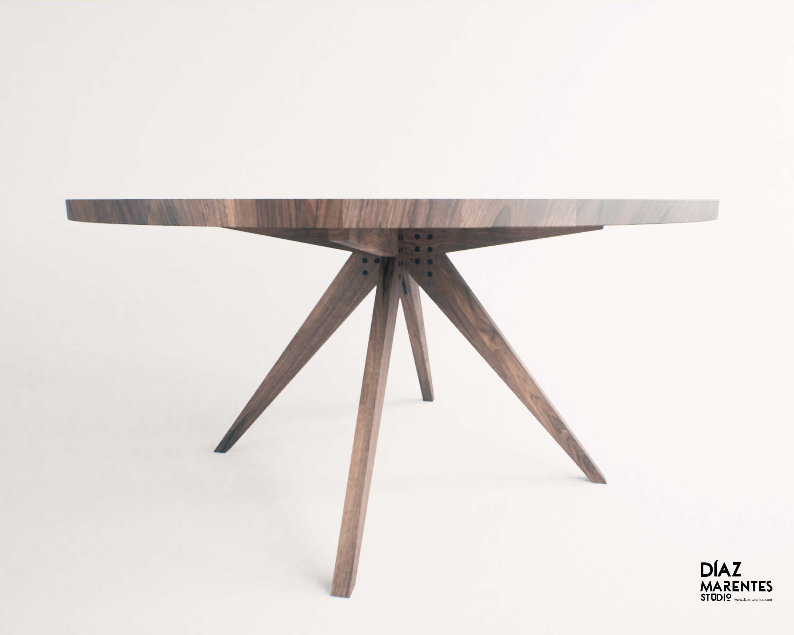 Round Dinning Table 66 Inch Round Rable Wood Christmas Decor Round