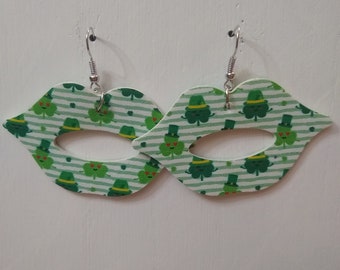 St Patrick's Earrings