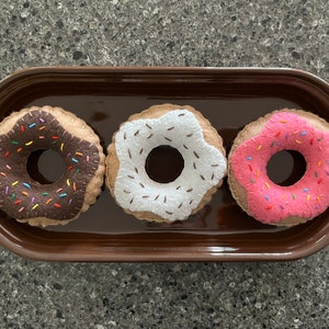 Felt Stuffed Play Donuts