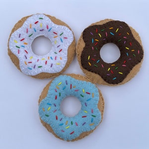 Felt Stuffed Play Donuts