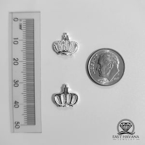 Crown .950 Silver Casting
