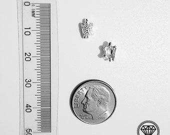 Tiny Turtle .950 Silver Casting