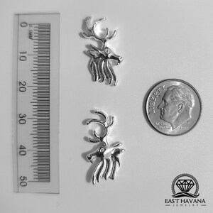 Ciervo .950 Fundición de plata