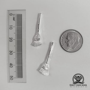 Witch&#39;s Broom .950 Silver Casting