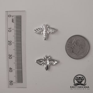 Bee .950 Silver Casting Solderable Accent