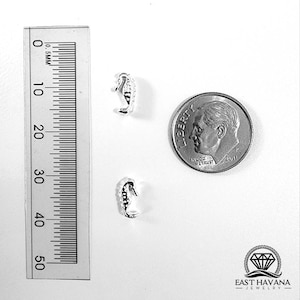 Tiny Seahorse .950 Silver Casting