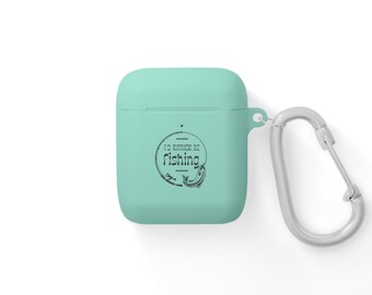 I'd Rather Be Fishing AirPods Case Cover Mens Gift For Father