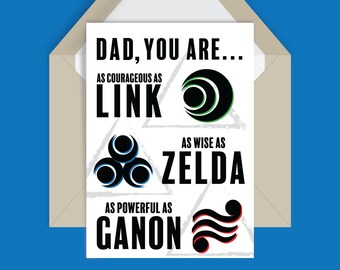 Tarjeta de videojuego para el Día del Padre, tarjeta del Día del Padre Gamer, papá de videojuegos, día del padre, tarjeta divertida para papá, tarjeta de cumpleaños para papá, tarjeta de cumpleaños de videojuego