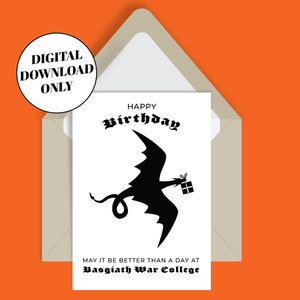 draak verjaardagskaart, vierde vleugelkaart, Basgiath kaart, Basgiath war college verjaardagskaart, drakenboekverjaardag, drakenrijder verjaardagskaart