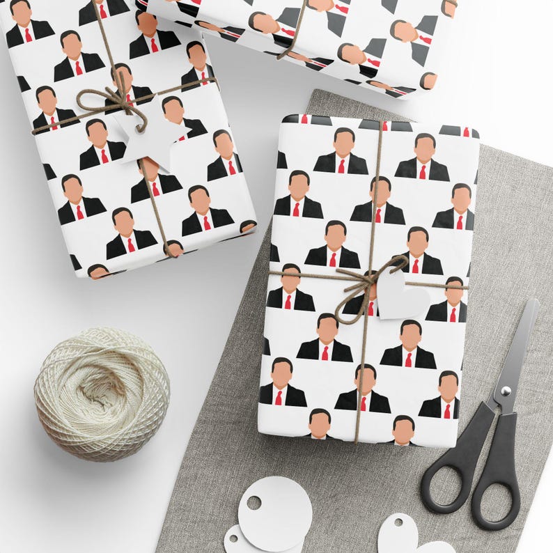 The Office Michael Scott Wrapping Paper Sheets - Etsy