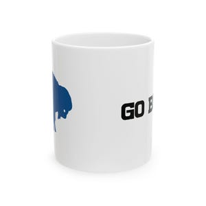 Buffalo Bills, blue buffalo, Ceramic Mug 11oz