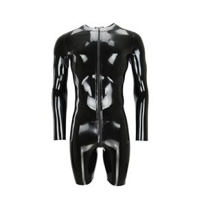 Norma Kamali OFF SHOULDER SWEETHEART CATSUIT FOOTIE - Tuta Jumpsuit Black Nk021t00n Q11 - Foto 2