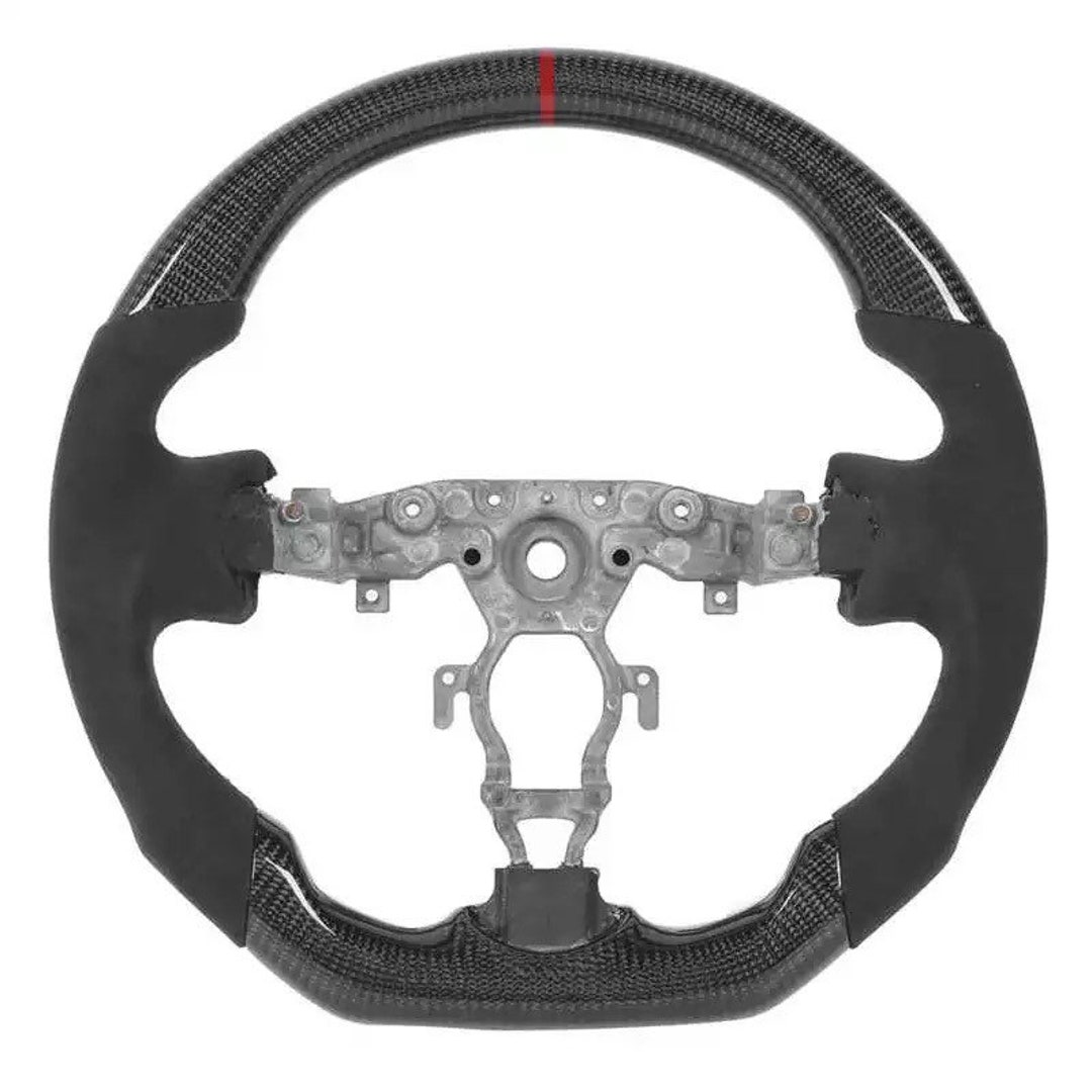 Carbon Fiber Steering Wheel Nissan 370zmaximasentrajuke Etsy