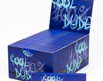 Moon Blue Rolling Paper, Pink Rolling Paper, Rolling paper with filter, rolling paper with tips