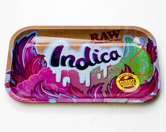 RAW Rolling Tray, Metal Rolling tray, raw rolling tray metal